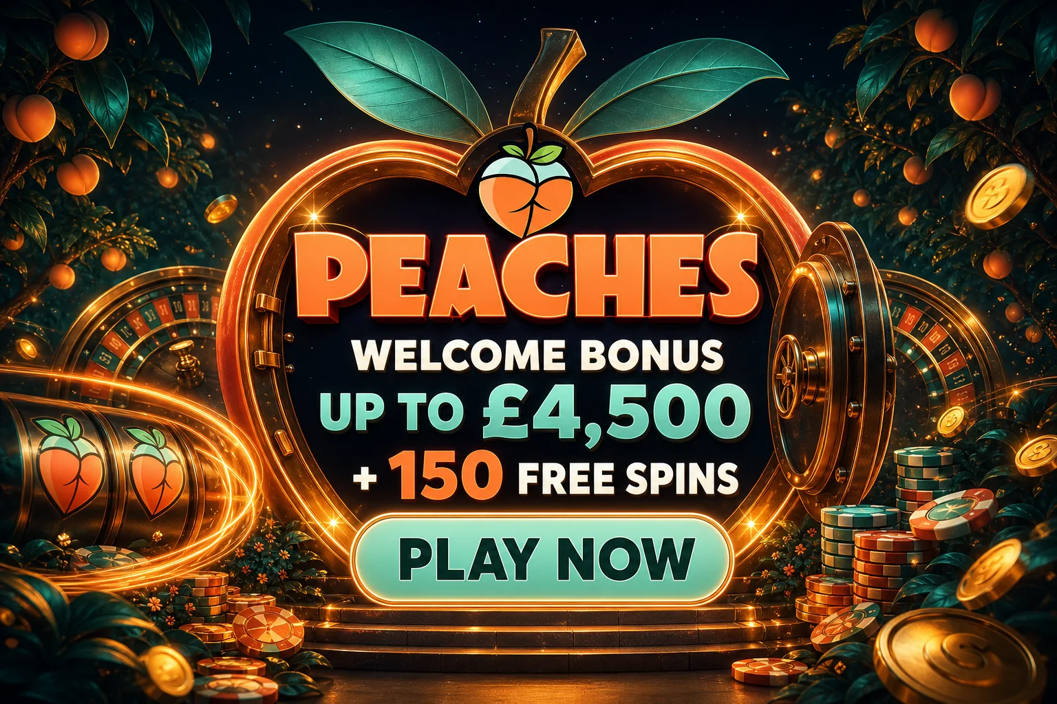 peaches casino promotion